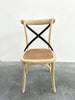 MOBILI-2G---SET-2-SEDIE-CROSS-INVECCHIATE-NATURALE-CON-SCHIENALE-IN-FERRO-E-SEDUTA-IN-RATTAN