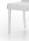 MOBILI-2G---Set-2-Sedie-imbottita-bianca-ecopelle-filo-tortora
