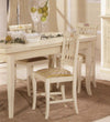 MOBILI-2G---SET-2-SEDIE-LEGNO-LACCATO-AVORIO-PENNELLATO-CON-DECORI