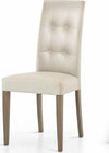 MOBILI-2G---SET-2-SEDIE-MODERNE-IN-ECOPELLE-4-BOTTONI-BEIGE