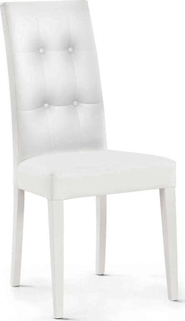MOBILI-2G---SET-2-SEDIE-MODERNE-IN-ECOPELLE-4-BOTTONI-BIANCO