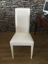 MOBILI-2G---SET-2-SEDIE-MODERNE-LEGNO-ECOPELLE-IMBOTTITA-BIANCO