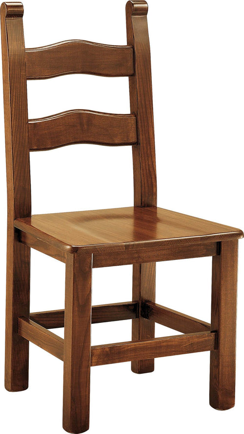 MOBILI-2G---SET-2-SEDIE-RUSTICA-IN-LEGNO-DI-FAGGIO-TINTA-NOCE-SEDUTA-LEGNO