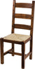 MOBILI-2G---SET-2-SEDIE-RUSTICA-IN-LEGNO-DI-FRASSINO-TINTA-NOCE-SEDUTA-PAGLIA