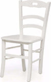 MOBILI-2G---SET-2-SEDIE-SHABBY-IMPUGNATURA-LEGNO-LACCATO-BIANCO