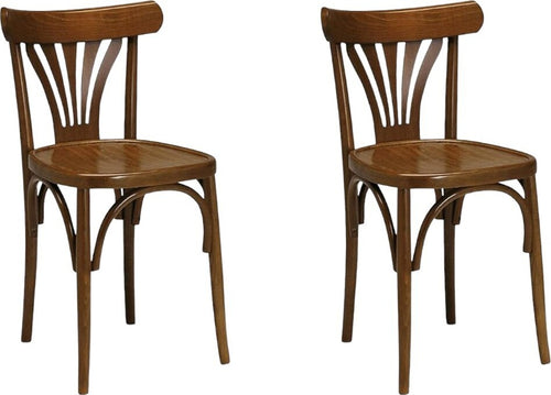MOBILI-2G---SET-2-SEDIE-THONET-BISTROT-LEGNO-TINTA-NOCE-SEDUTA-LEGNO