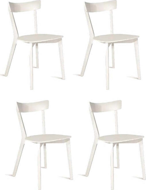 MOBILI-2G---Set-4-Sedie-design-Legno-bianco-opaco-43X79x76