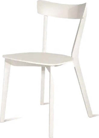 MOBILI-2G---Set-4-Sedie-design-Legno-bianco-opaco-43X79x76