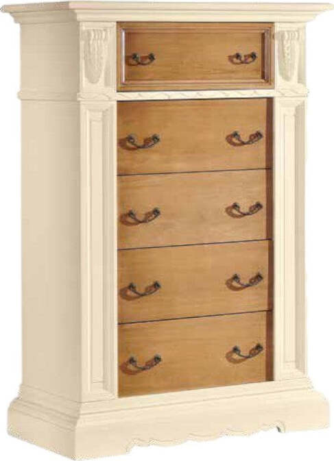 MOBILI-2G---SETTIMANALE-CLASSICO-LEGNO-AVORIO-NOCE-GRANO-INTARSI-106x53x153