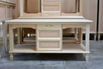 MOBILI-2G---TAVOLINO-CLASSICO-2-CASSETTI-IN-LEGNO-GREZZO-L.115-P.65-H.55