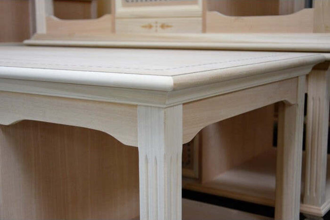 MOBILI-2G---TAVOLINO-CLASSICO-2-CASSETTI-IN-LEGNO-GREZZO-L.115-P.65-H.55