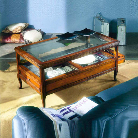MOBILI-2G---TAVOLINO-CLASSICO-2-CASSETTI-LEGNO-GREZZO-L.115-P.65-H.55