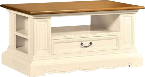 MOBILI-2G---TAVOLINO-CLASSICO-SHABBY-LEGNO-AVORIO-NOCE-GRANO-125X75X60
