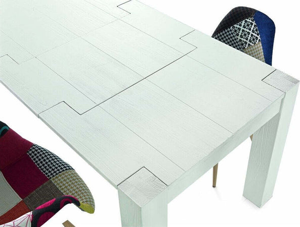 MOBILI-2G---Tavolo-Abete-bianco-spazzolato-allungabile-misure-140x90-con-2-allunghe-da-40-cm