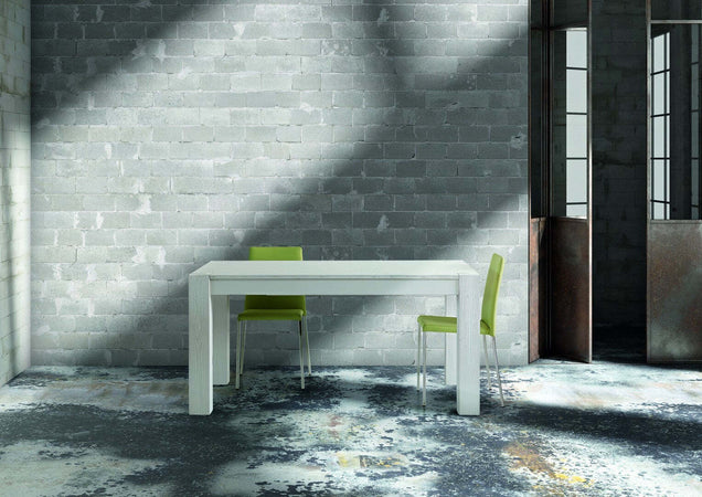 MOBILI-2G---Tavolo-Abete-bianco-spazzolato-allungabile-misure-160x90-con-2-allunghe-da-50-cm