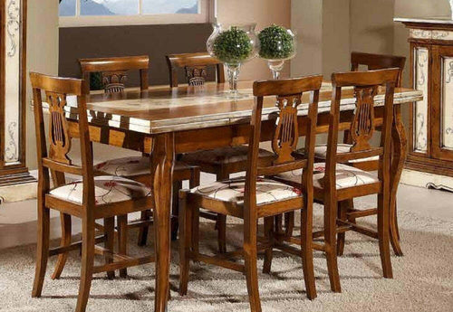 MOBILI-2G---TAVOLO-ALLUNGABILE-160X85-LACCATO-DIPINTO/BASSANO