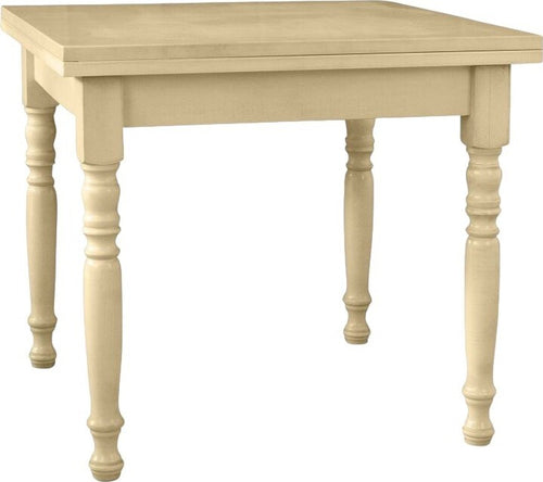 MOBILI-2G---Tavolo-Allungabile-a-libro-Legno-shabby-avorio-anticato-90x90x78