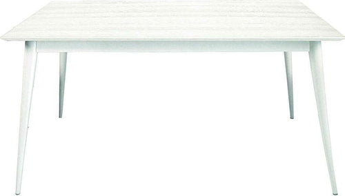 MOBILI-2G---TAVOLO-ALLUNGABILE-IN-ABETE-SPAZZOLATO-LACCATO-BIANCO-140X85