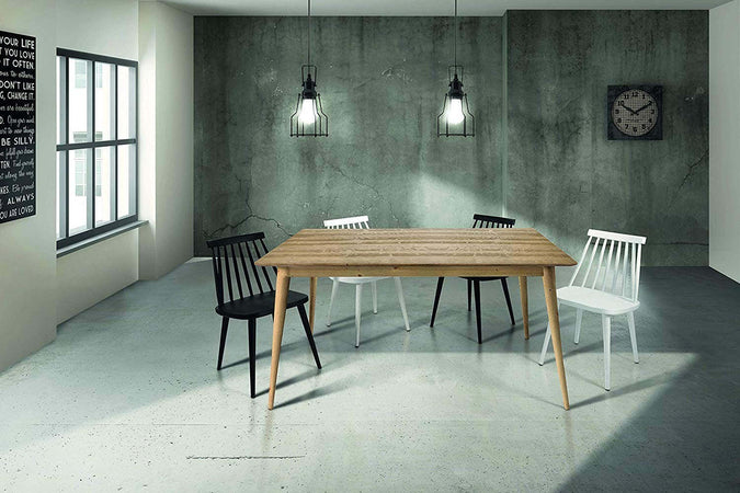 MOBILI-2G---TAVOLO-ALLUNGABILE-IN-ABETE-SPAZZOLATO-NATURALE-160X85