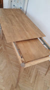 MOBILI-2G---TAVOLO-ALLUNGABILE-IN-ABETE-SPAZZOLATO-NATURALE-160X85