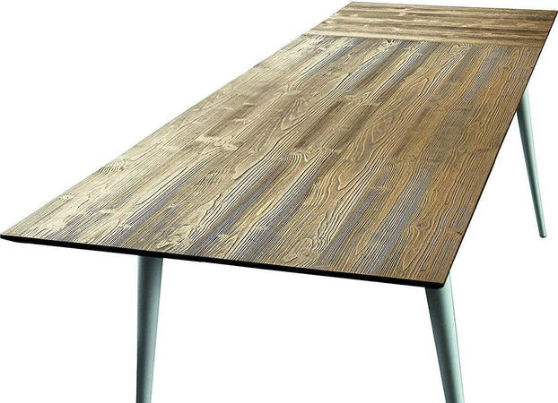 MOBILI-2G---TAVOLO-ALLUNGABILE-IN-ABETE-SPAZZOLATO-NATURALE/LACCATO-140X85