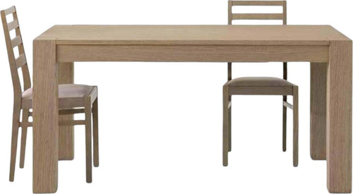 MOBILI-2G---TAVOLO-ALLUNGABILE-LEGNO-DI-ROVERE-TINTA-SEPPIA-160-260X90