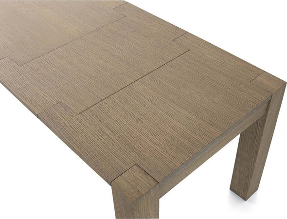 MOBILI-2G---TAVOLO-ALLUNGABILE-LEGNO-DI-ROVERE-TINTA-SEPPIA-160-260X90