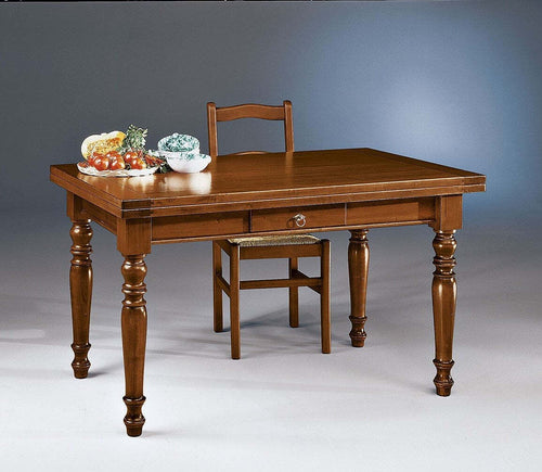 MOBILI-2G---TAVOLO-ALLUNGABILE-LEGNO-MASSELLO-L.140-P.80-H.78