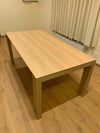 MOBILI-2G---TAVOLO-ALLUNGABILE-RIMESSATO-ROVERE-NATURALE-160X90