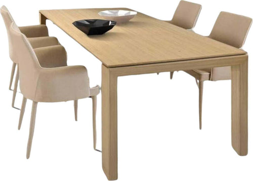 MOBILI-2G---TAVOLO-ALLUNGABILE-RIMESSATO-ROVERE-NATURALE-180X90