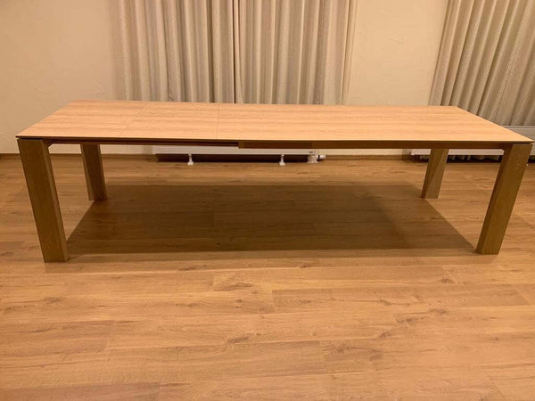 MOBILI-2G---TAVOLO-ALLUNGABILE-RIMESSATO-ROVERE-NATURALE-180X90