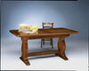 MOBILI-2G---TAVOLO-ARTE-POVERA-ALLUNGABILE-RIQUADRATO-IN-LEGNO-L.180-P.85-H.78