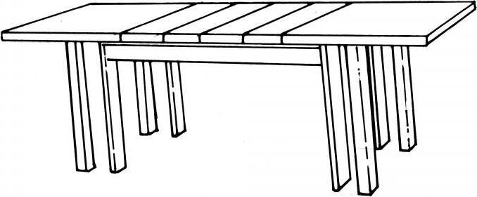 MOBILI-2G---TAVOLO-ARTE-POVERA-ALLUNGABILE-RIQUADRATO-IN-LEGNO-L.180-P.85-H.78