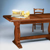 MOBILI-2G---TAVOLO-ARTE-POVERA-ALLUNGABILE-RIQUADRATO-IN-LEGNO-L.180-P.85-H.78