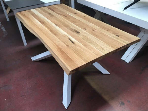 MOBILI-2G---TAVOLO-BIG-TABLE-FISSO-IN-ROVERE-MASSELLO-NODATO-SPESSORE-6-CM.-MISURA-L.250-P.100-H.76