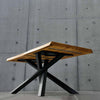 MOBILI-2G---TAVOLO-BIG-TABLE-FISSO-IN-ROVERE-MASSELLO-NODATO-SPESSORE-6-CM.-MISURA-L.250-P.100-H.76
