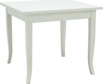 MOBILI-2G---TAVOLO-CLASSICO-FISSO-LEGNO-BIANCO-OPACO-90X90