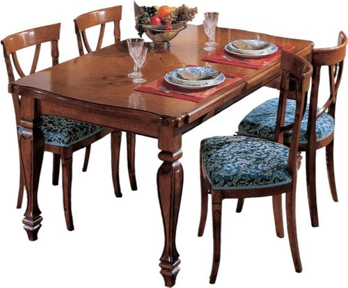 MOBILI-2G---Tavolo-classico-sagomato-allungabile-rettangolare-bassano-160X100x80