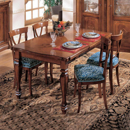 MOBILI-2G---Tavolo-classico-sagomato-allungabile-rettangolare-bassano-160X100x80