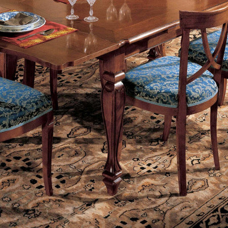 MOBILI-2G---Tavolo-classico-sagomato-allungabile-rettangolare-bassano-160X100x80