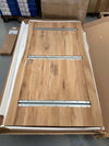 MOBILI-2G---TAVOLO-FISSO-IN-LEGNO-ROVERE-MASSELLO-160x90-spessore-4-cm-E-GAMBE-IN-VETRO
