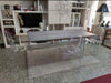 MOBILI-2G---TAVOLO-FISSO-IN-ROVERE-MASSELLO-NODATO-FINITURA-BETON-SPESSORE-4-CM.-MISURA-L.250-P.100-H.75