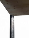 MOBILI-2G---TAVOLO-FISSO-RETTAGOLARE-LEGNO-MASSELLO-CONIFERA-VECCHIA