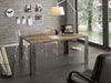 MOBILI-2G---TAVOLO-FISSO-RETTAGOLARE-LEGNO-MASSELLO-ROVERE