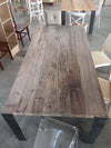 MOBILI-2G---TAVOLO-FISSO-RETTANGOLARE-LEGNO-MASSELLO-ONTANO-MOD.GA02