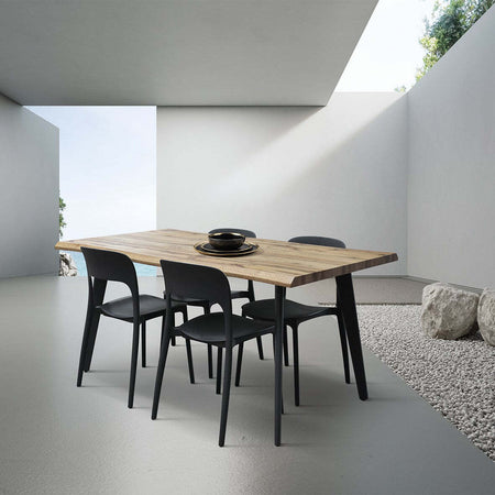 MOBILI-2G---Tavolo-fisso-rettangolare-legno-rovere-rustico-160x90x76