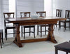 MOBILI-2G---Tavolo-Fratino-Allungabile-In-Legno-Tinta-Noce-Arte-Povera-180x100-Sala-e-Taverna