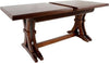 MOBILI-2G---Tavolo-Fratino-Allungabile-In-Legno-Tinta-Noce-Arte-Povera-180x100-Sala-e-Taverna