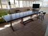 MOBILI-2G---Tavolo-Fratino-Allungabile-In-Legno-Tinta-Noce-Arte-Povera-180x85-Sala-e-Taverna