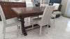 MOBILI-2G---Tavolo-Fratino-Allungabile-In-Legno-Tinta-Noce-Arte-Povera-180x85-Sala-e-Taverna